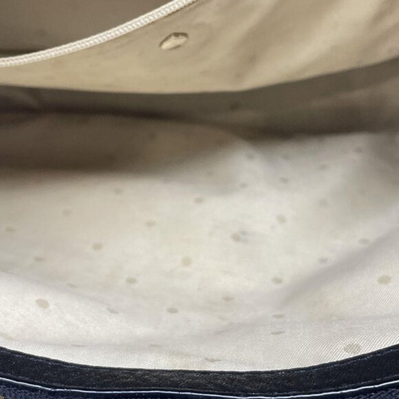 Kate Spade New York Womens Black Leather Chain Strap Inner Pocket Shoulder Bag - Picture 4 of 13